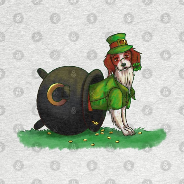 Lucky St. Patrick's Day Dog by SakuraDragon